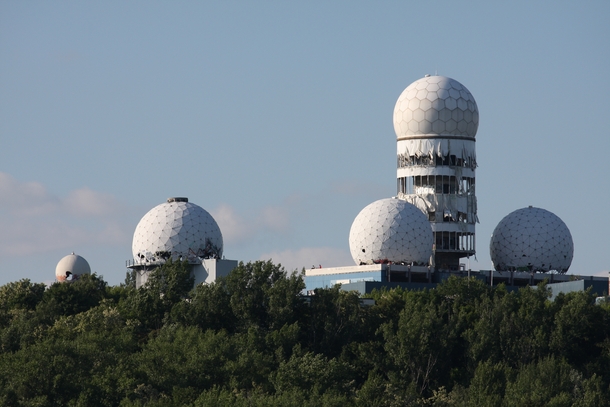 Teufelsberg Abandoned Cold War Listening Station Built On An Artificial Hill 