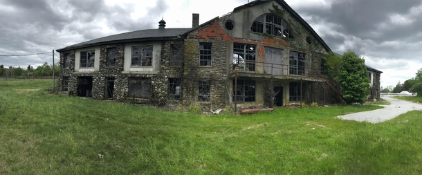 Tewksbury Hospital MA old mental asylum- abandon building on still used property