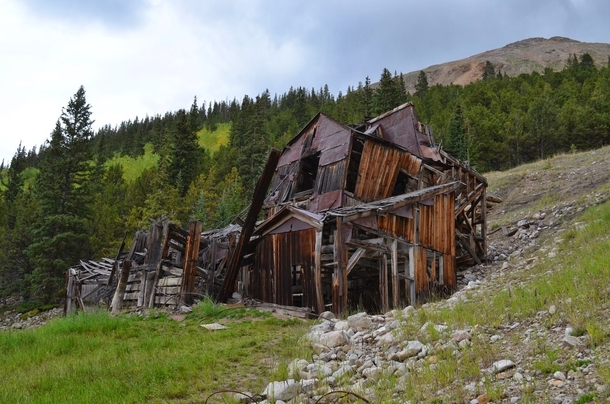 The abandoned Mary Murphy Mine in Colorado 