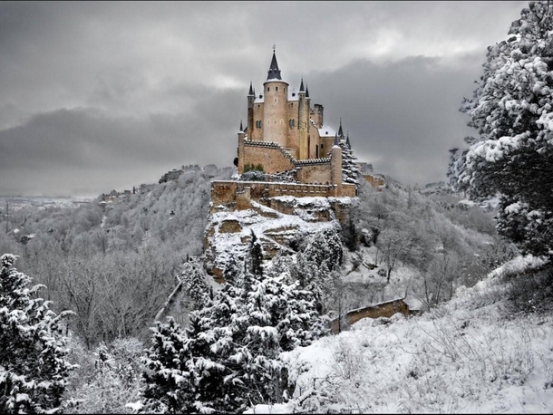 The Alcazar of Segovia Spain 