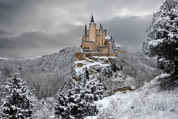 The Alczar of Segovia Spain 
