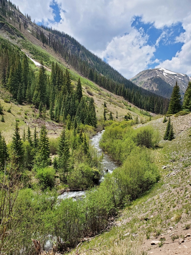 The Alpine Trail loop out of Silverton Colorado x  taken on 