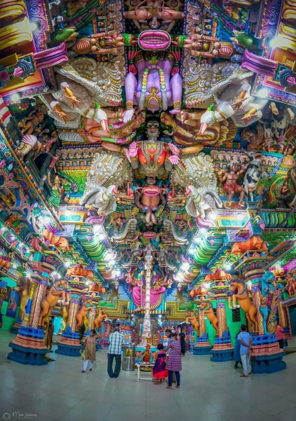 The Badra Kali Amman Hindu Temple in Trincomalee Sri Lanka