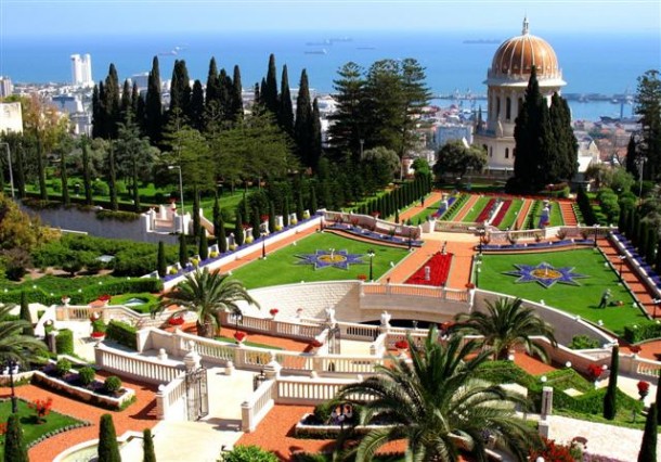 The Bahai Gardens Haifa Israel