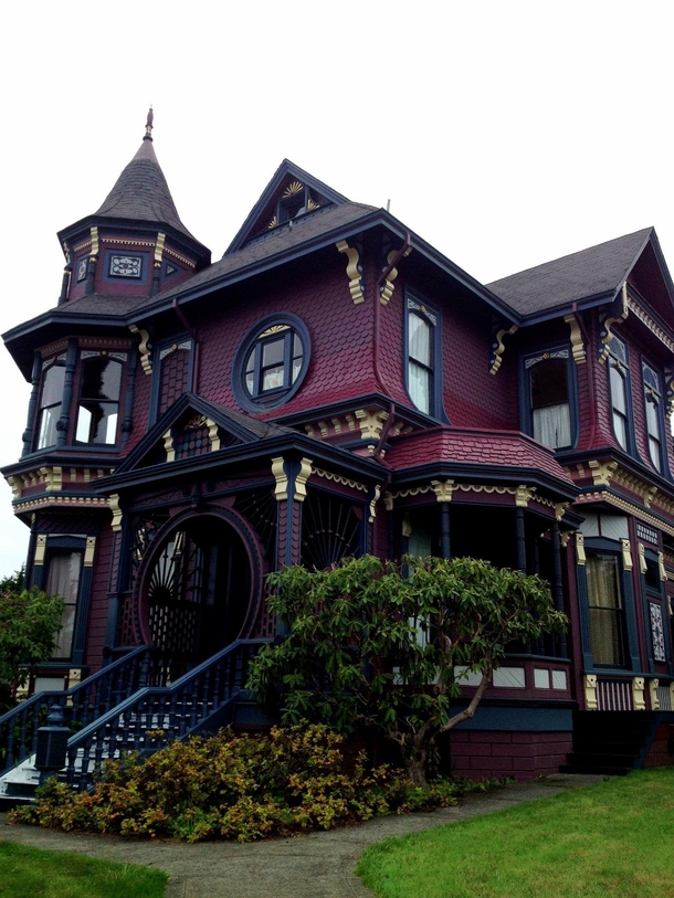 The Bair-Stokes House a Queen Anne Victorian built in  in Arcata California USA