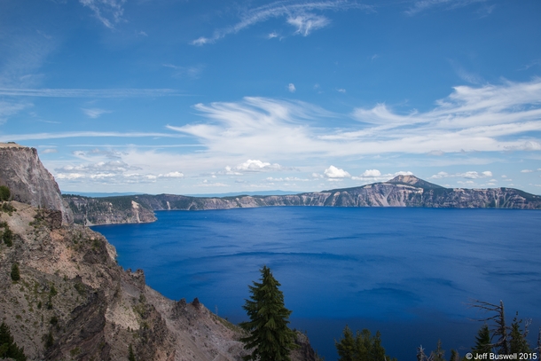 The Beautiful Blue of Crater Lake 