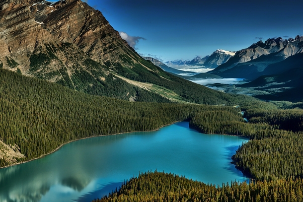 The Breathtaking Peyto Lake in Banff Alberta Photo by Angie_ 