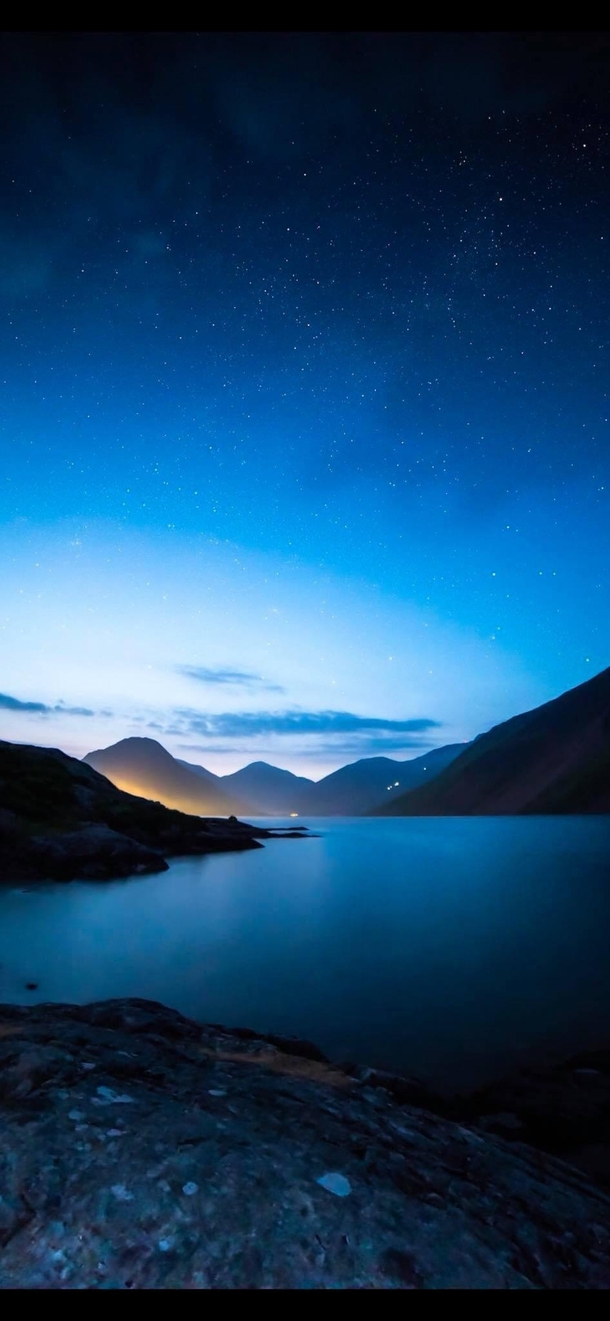 The brightest photo Ive ever taken at am Wastwater Lake District UK 