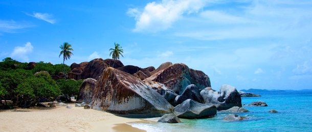 The British Virgin Islands are incredibly beautiful especially at the Baths on Virgin Gorda  Photo by Michael Dale