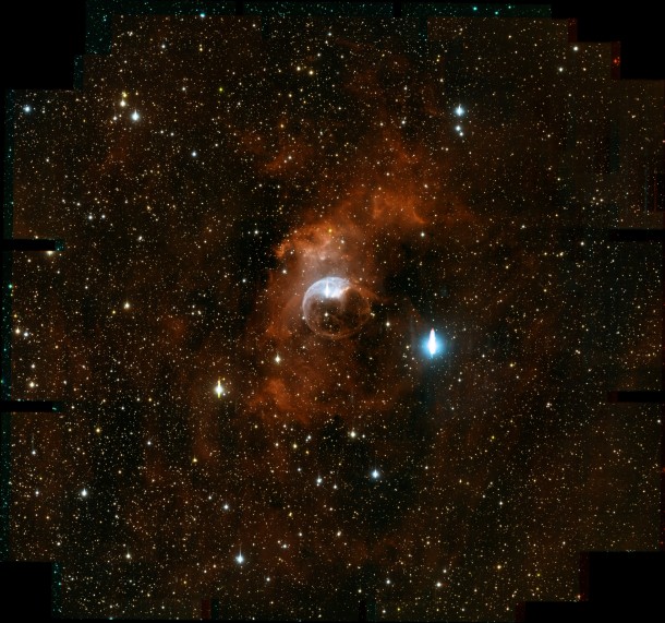 The Bubble Nebula NGC  