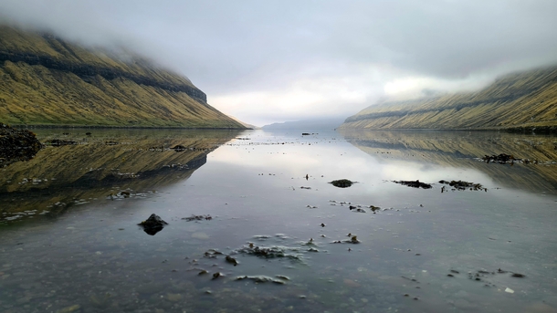 The calm before the Storm Kaldbaksbotnur Faroe Islands 
