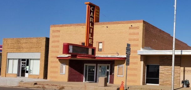 The Carlile Abandoned theater for sale in Dimmit Tx