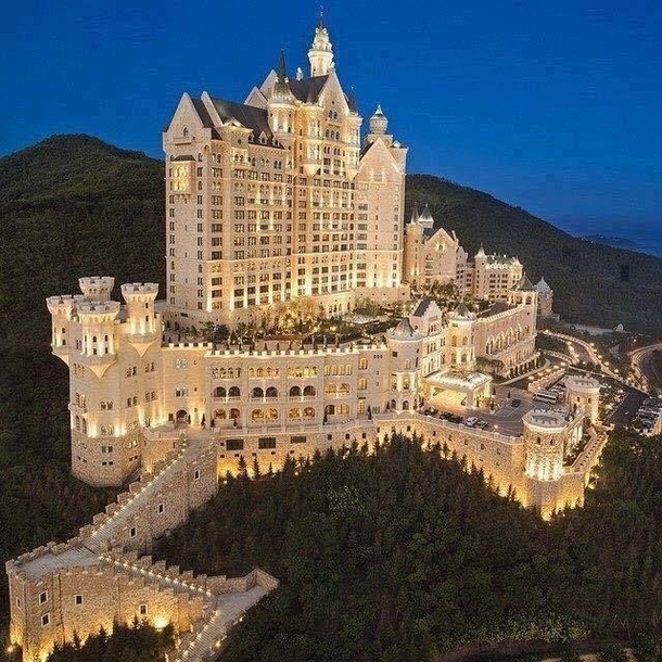 The Castle Hotel in Dalian China 