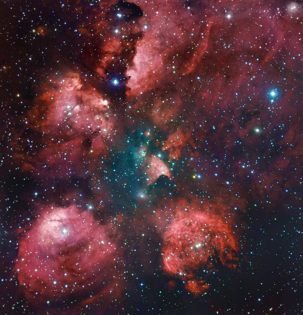The Cats Paw Nebula NGC  