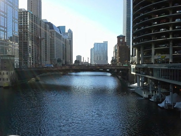 The Chicago River Chicago Illinois 