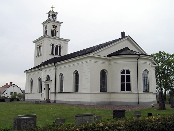 The church in the village of  Sweden 