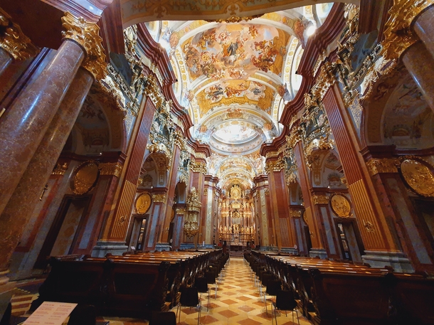 The church of an austrian monestary