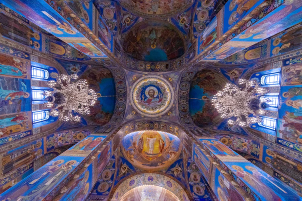 The Church of the Savior on Spilled Blood Saint Petersburg Russia
