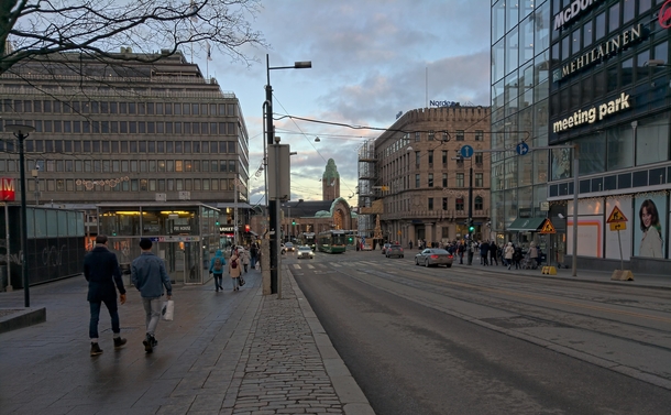 The City Center of Helsinki Finland 