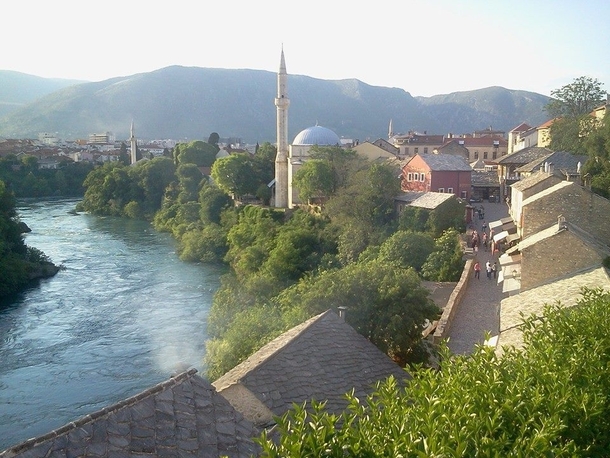The City of Mostar Bosnia 