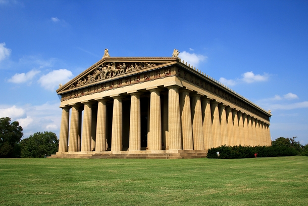 The City of Nashville Built a Full-Scale Replica of the Parthenon in  and Its Still Standing Today