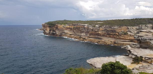The cliffs near Sydney Australia OC x