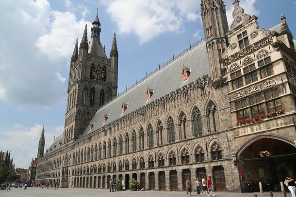 The Cloth Hall Ypres Belgium 