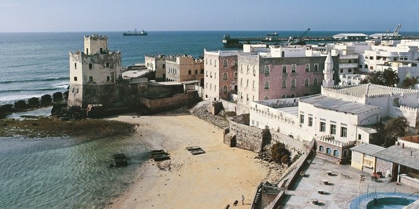 The coast of Mogadishu Somalia 
