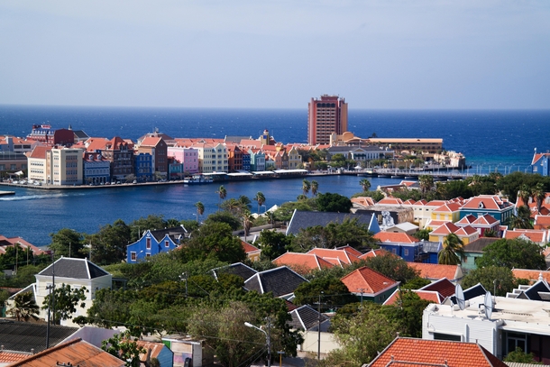 The colourful town of Willemstad Curaao