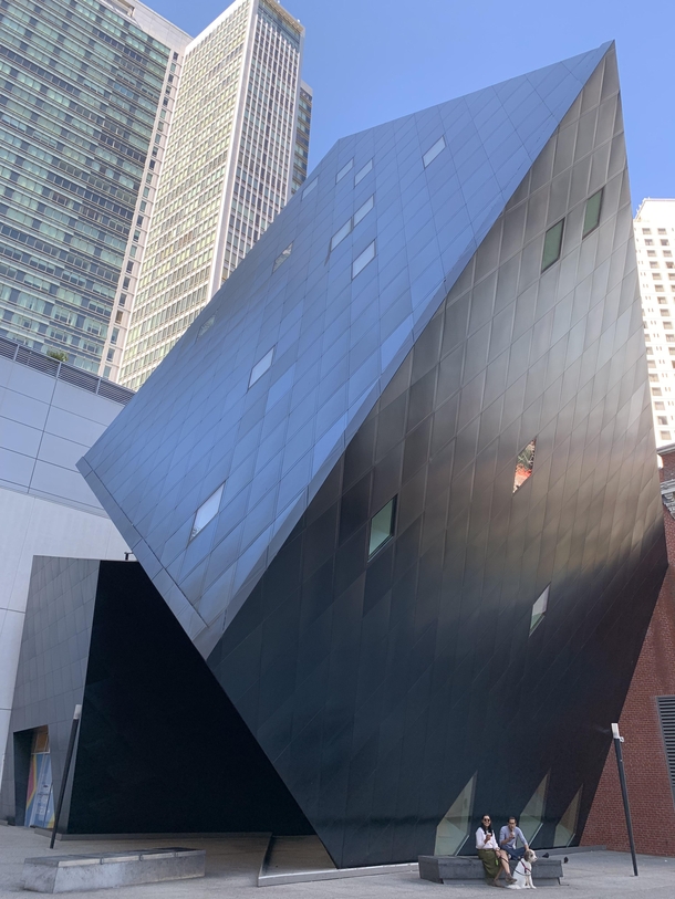 The Contemporary Jewish Museum in San Francisco designed by Daniel Libeskind