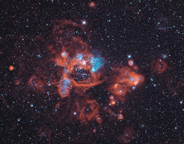The Crazy Frog Mouth Nebula NGC 