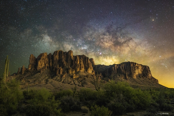 The Crown Jewel of the Sonoran Desert - Superstition Mountains Arizona 