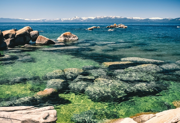 The Crystal Clear waters of Lake Tahoe 