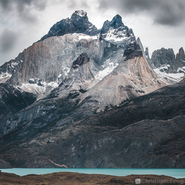 The Cuernos del Paine Torres del Paine National Park Chile 