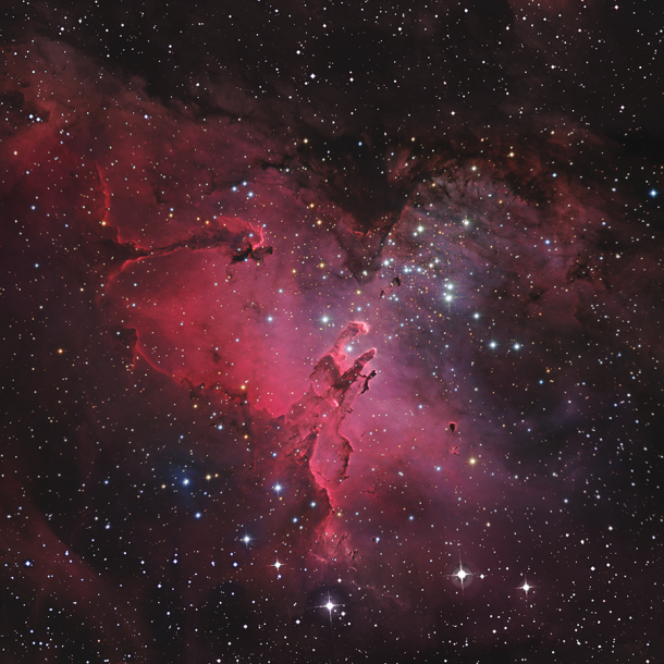 The Eagle Nebula  higher res in comments