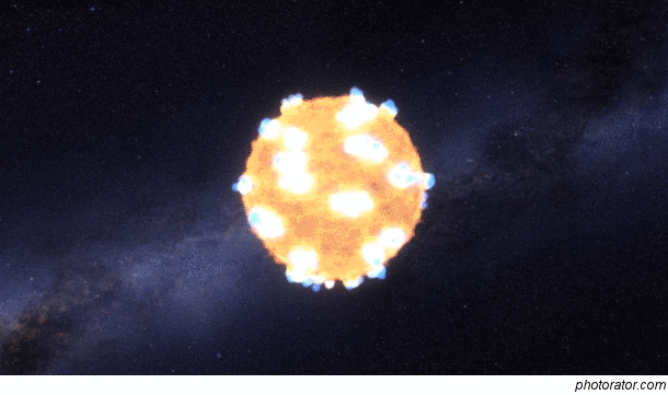 The Early Flash Of An Exploding Star 