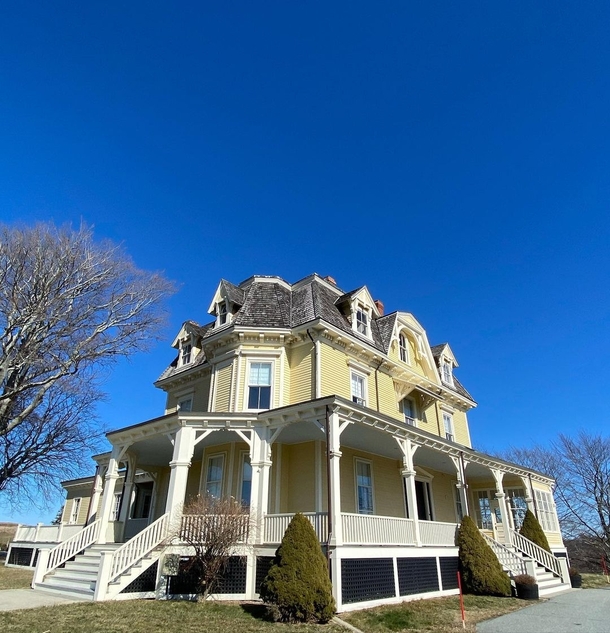 The Eisenhower house in Newport Rhode Island Photo credit to old_architecture
