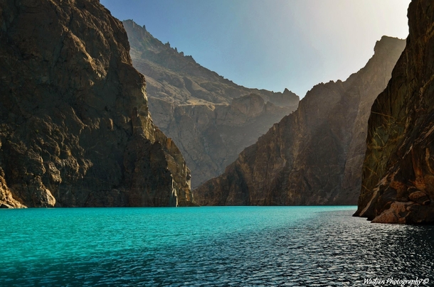 The Ever So Beautiful Attabad Lake And Karakoram Mountains  Attabad Lake Gilgit Baltistan Pakistan  By Wajdan Baqir 