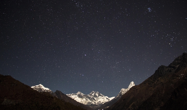 The Everest region Nepal Himalayas 