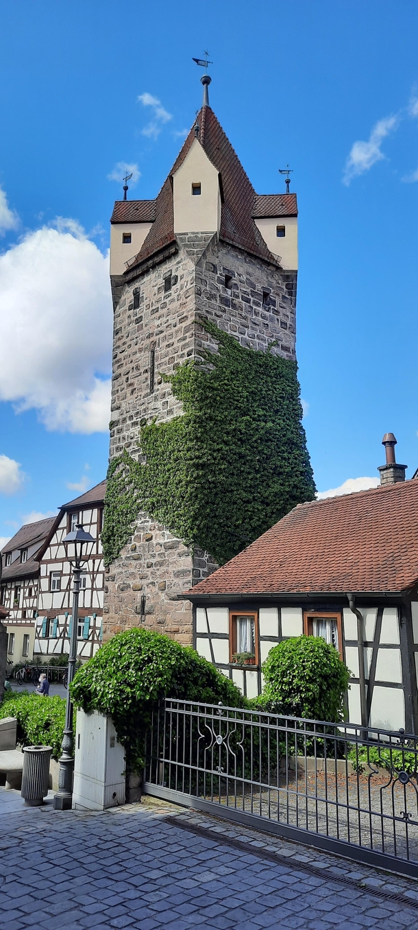 The fairy tower of Herzogenaurach Germany