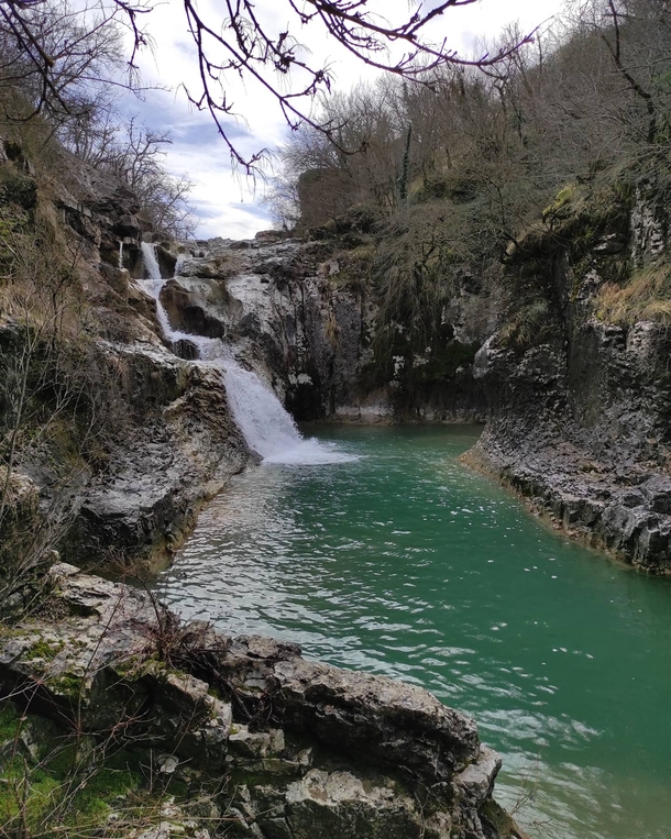 The Falls of Mirna River Kotli Istria Croatia EU 