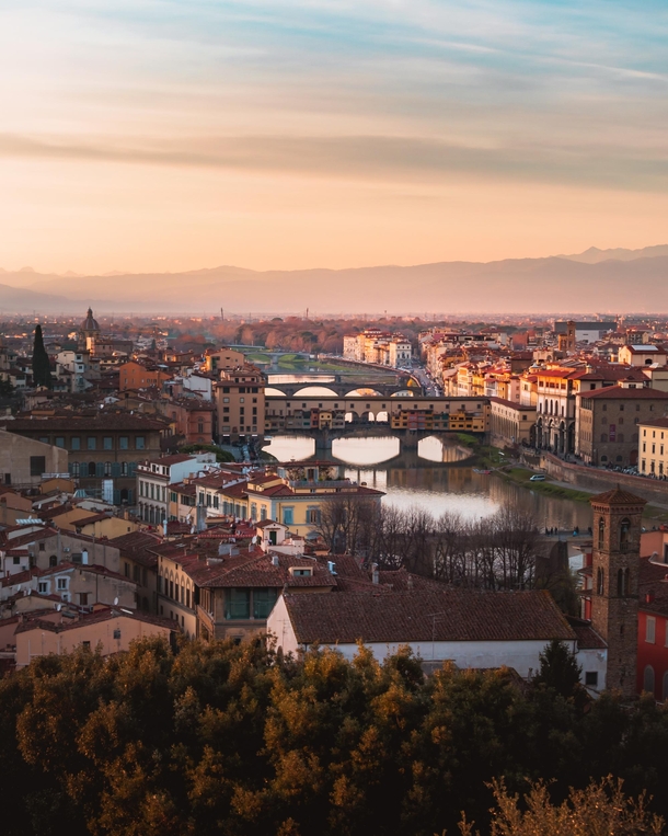 The famous Ponte Vecchio of Firenze  OC cbyeva 