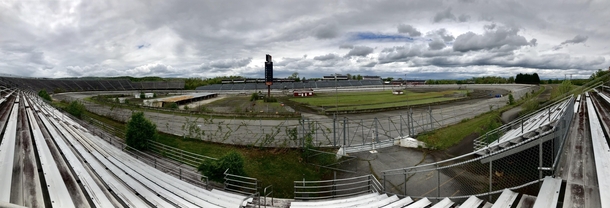 The first NASCAR track left to rot
