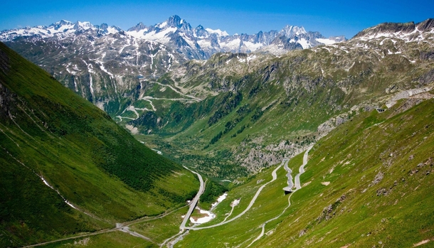 The Furka Pass Switzerland  x 
