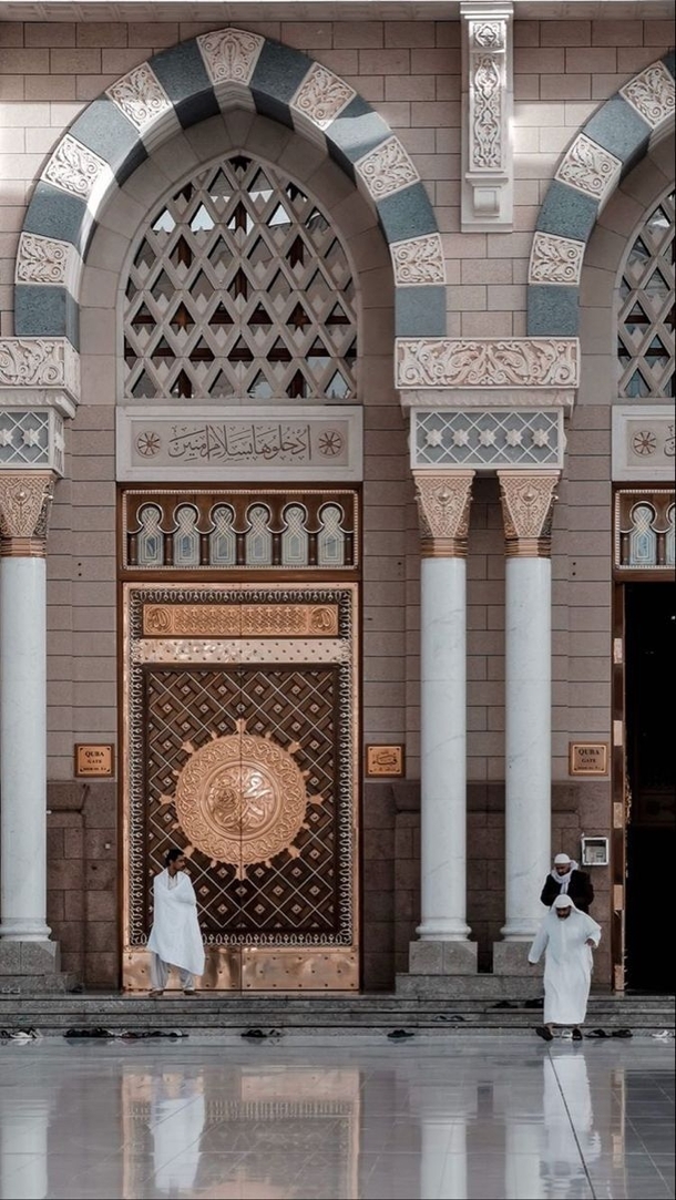 The Gate of the Prophets  Mosque In Medina 