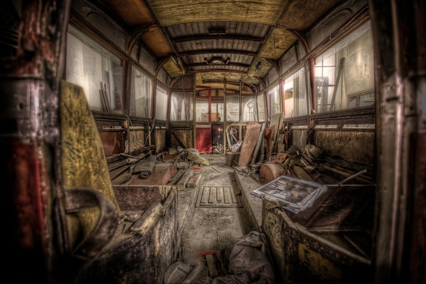 The Ghost Bus location Unknown  photo by Art Hakker