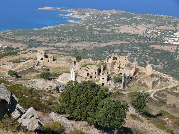 The ghost village of Occi Haute-Corse France 
