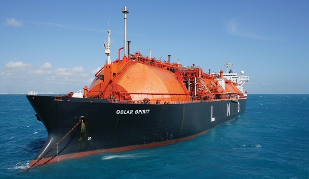 The Golar Spirit Floating Storage and Regasification Unit 