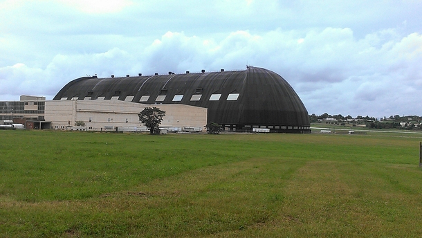 The Goodyear Airdock at Akron Fulton Airport 