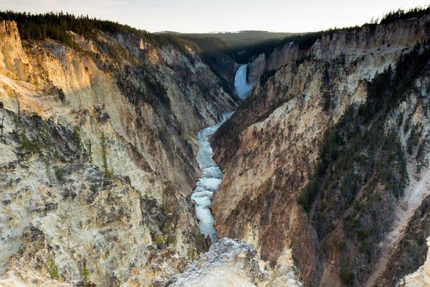 The Grand Canyon of Yellowstone Artists Point Yellowstone National Park WY 